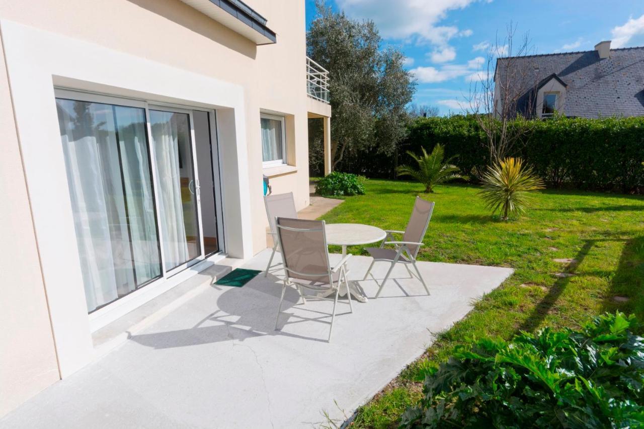 Lomener - La Goelette - 1 Appartement Avec 2 Chambres Et 2 Studios A 450M De La Plage Пломер Екстер'єр фото